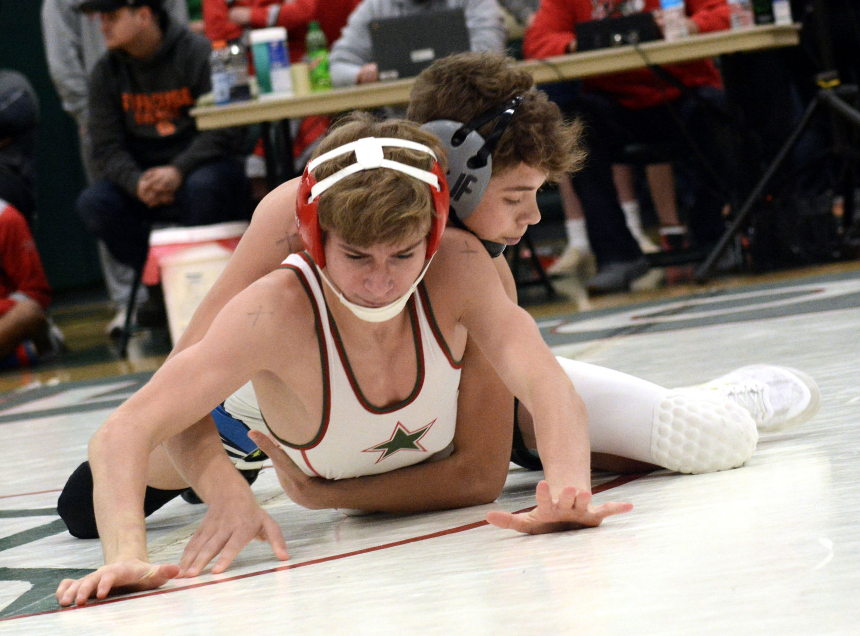 Wrestlers compete in Haines Tournament Finals